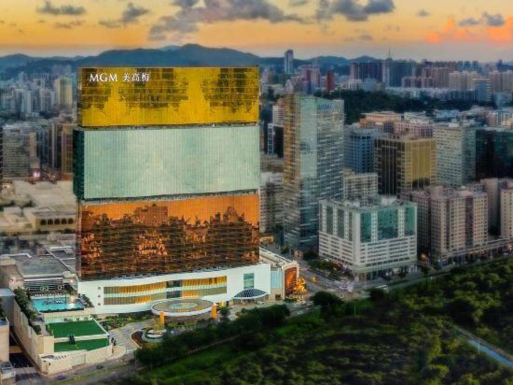 Mgm Macau Hotell Exteriör bild